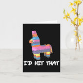 Ich hatte getroffen, dass Pinata Cinco De Mayo Fun Karte (Gelbe Blume)