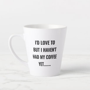 Ich hätte Liebe, latte Tasse mit Namen zu verdopp