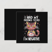 Ich hatte meinen Patient-Test! (Vorne/Hinten)