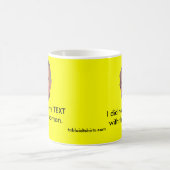 Ich hatte nicht TEXT mit dieser Frau Kaffeetasse (Mittel)