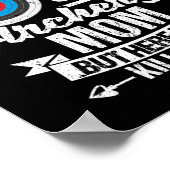 Ich hätte nie davon geträumt, Bogenschießmama Poster (Ecke)