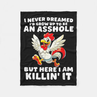 Ich hätte nie gedacht, dass ich mal ein werde, abe fleecedecke