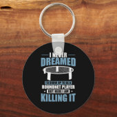 Ich hätte nie geträumt, dass ich ein Roundnet Play Schlüsselanhänger (Vorderseite)