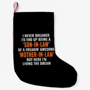 Ich hätte nie geträumt, dass ich ein Sohn im Jura  Kleiner Weihnachtsstrumpf