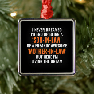 Ich hätte nie geträumt, dass ich ein Sohn im Jura Ornament Aus Metall