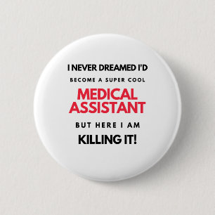 Ich hätte nie geträumt, dass ich ein super cooler button