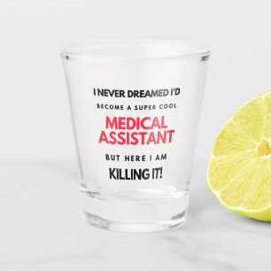 Ich hätte nie geträumt, dass ich ein superCooler A Schnapsglas