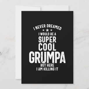 Ich hätte nie geträumt, dass ich ein superCooler G Einladung