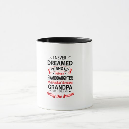 Ich hätte nie geträumt, dass ich eine Enkelin in Tasse (Zentrum)