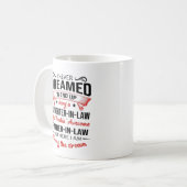 Ich hätte nie geträumt, dass ich eine Schwiegertoc Kaffeetasse (Vorderseite Links)