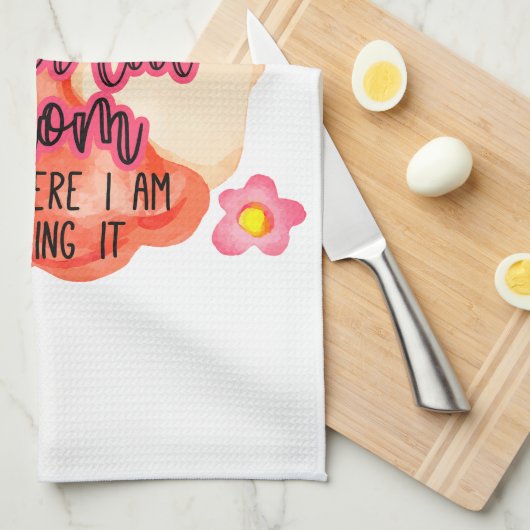 Ich hätte nie geträumt, dass ich eine sehr Coole M Geschirrtuch (Viertel Falte)