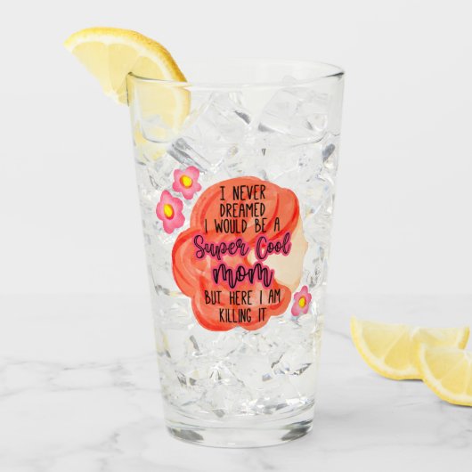 Ich hätte nie geträumt, dass ich eine sehr Coole M Glas (Vorderseite Ice)