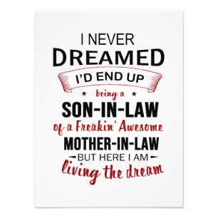 Ich hätte nie geträumt, dass ich letztendlich ei fotodruck