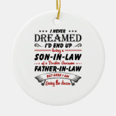 Ich hätte nie geträumt, dass ich letztendlich ein keramik ornament (Vorne)