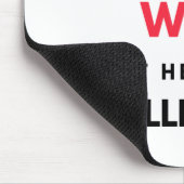 Ich hätte nie geträumt, dass ich zu einem Niedlich Mousepad (Ecke)