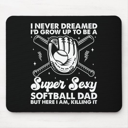 Ich hätte nie geträumt, dass ich zu einem superwei mousepad (Vorne)