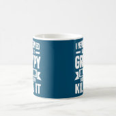 Ich hätte nie geträumt, ein mürrischer alter Mann  Kaffeetasse (Mittel)