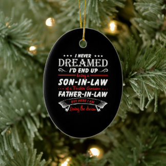 Ich hätte nie geträumt, ein Sohn zu sein - im Rech Keramik Ornament