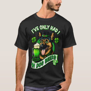 Ich hatte nur 1 in Hundebieren Deutscher Schäferhu T-Shirt