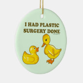 Ich hatte plastische Operation gemacht Keramikornament (Rechts)