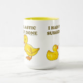 Ich hatte plastische Operation gemacht Tasse (Zentrum)