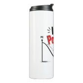 Ich hatte potenziellen Physik-Humor Thermosbecher (Nach links gedreht)