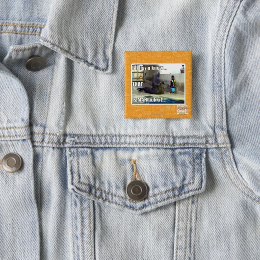 Ich haz u weiß button (Beispiel)