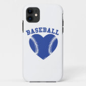 ICH HEART BASEBALL Case-Mate iPhone HÜLLE (Rückseite)