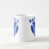 ICH HEART BASEBALL KAFFEETASSE (Mittel)