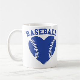 ICH HEART BASEBALL KAFFEETASSE
