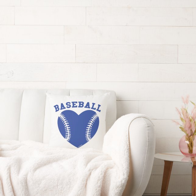 ICH HEART BASEBALL KISSEN (Liege)