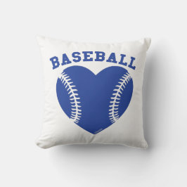 ICH HEART BASEBALL KISSEN