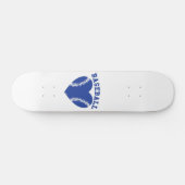 ICH HEART BASEBALL SKATEBOARD (Horizontal)