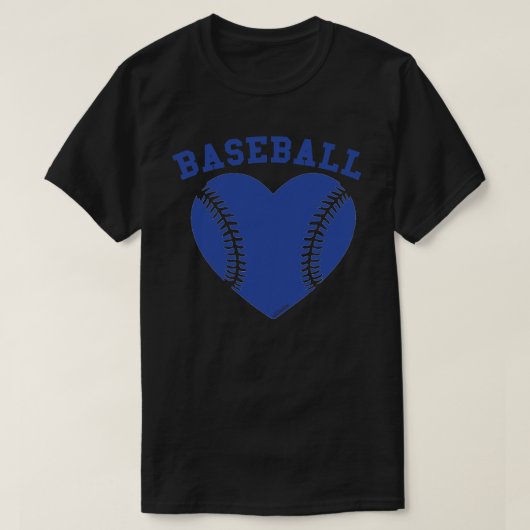 ICH HEART BASEBALL T-Shirt (Design vorne)