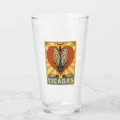 Ich heart Cicadas Glas (Vorderseite)