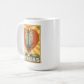 Ich heart Cicadas Kaffeetasse (Vorderseite Links)