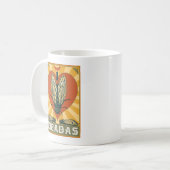 Ich heart Cicadas Kaffeetasse (Vorderseite Links)