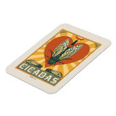 Ich heart Cicadas Magnet (Linke Seite)