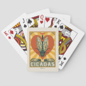 Ich heart Cicadas Spielkarten (Rückseite)