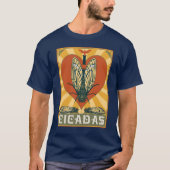 Ich heart Cicadas T-Shirt (Vorderseite)