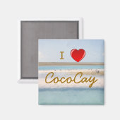 Ich heart CocoCay Magnet (Vorderseite/Rückseite)