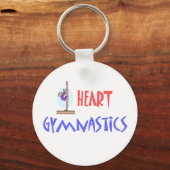 ICH HEART GYMNASTICS SCHLÜSSELANHÄNGER (Vorderseite)