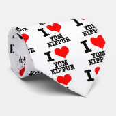 ICH HEART (LIEBE) DEIN KIPPUR KRAWATTE (Gerollt)