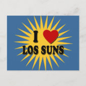 Ich heart Los Suns I Liebe Los Suns Tshirts Postkarte (Vorderseite)