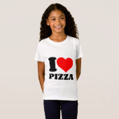 ICH HEART PIZZA T-Shirt (Vorne ganz)