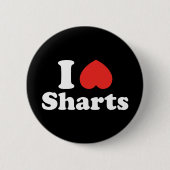 Ich heart Sharts Button (Vorderseite)