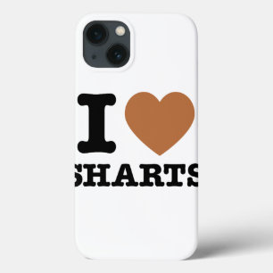 Ich heart Sharts Funny Graphic Case-Mate iPhone Hülle