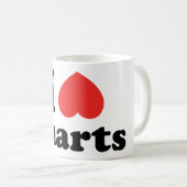 Ich heart Sharts Kaffeetasse (VorderseiteRechts)