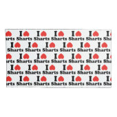 Ich heart Sharts Kissenbezug (Rückseite-Rechts)