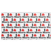 Ich heart Sharts Kissenbezug (Vorderseite-Rechts)